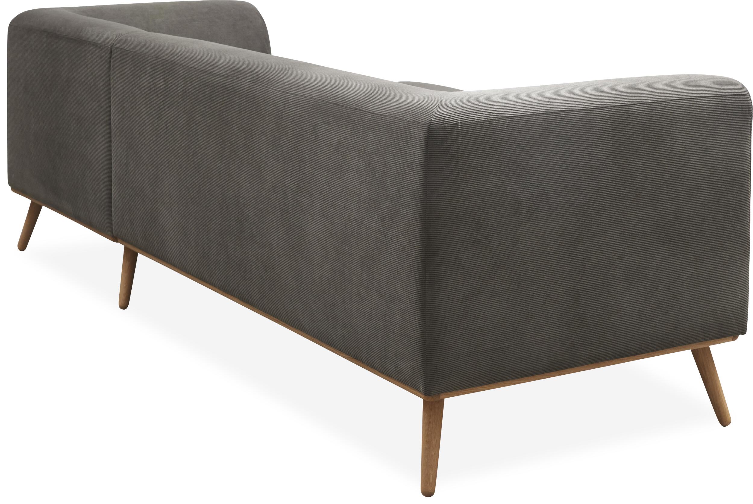 Land högervänd soffa med schäslong 