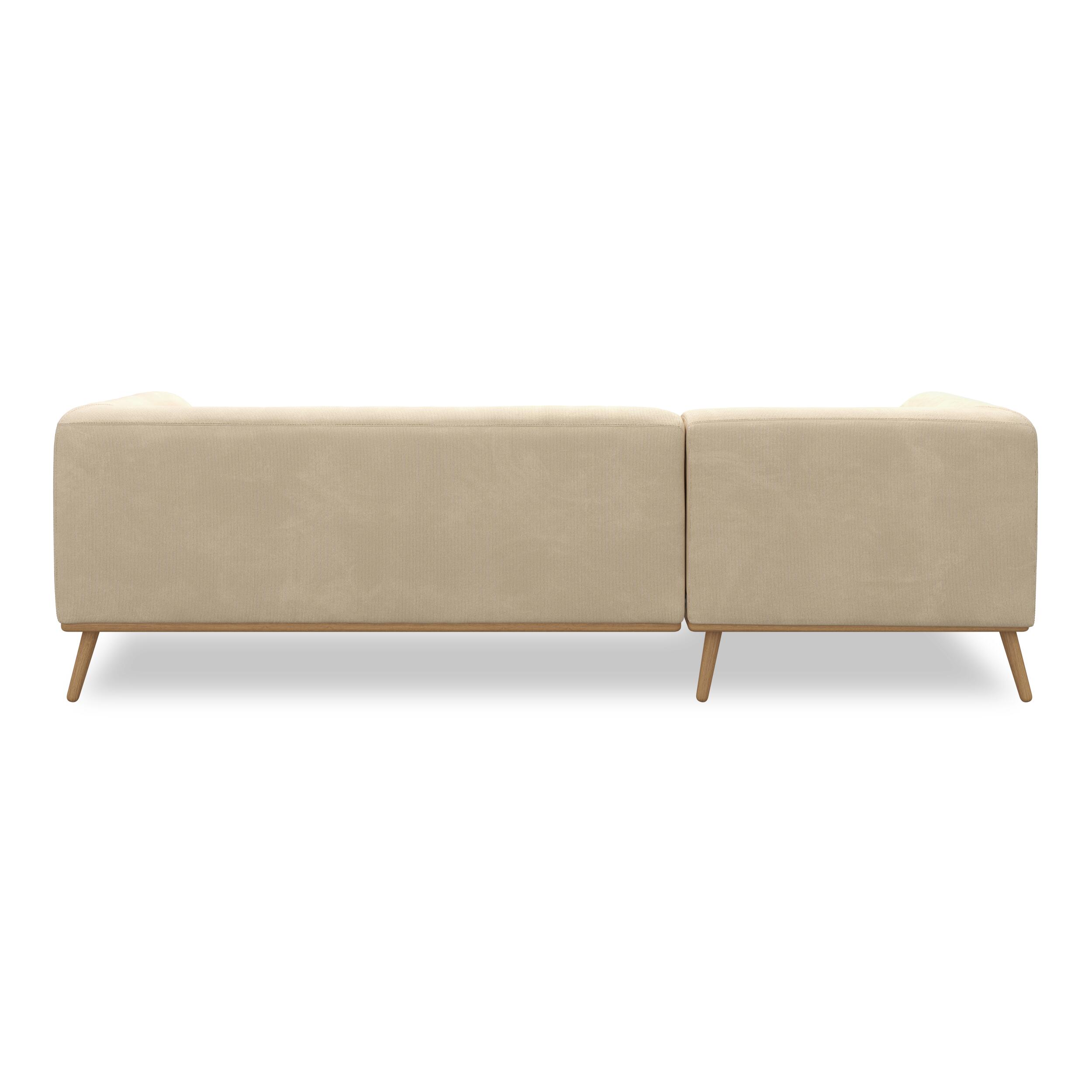 Land vänstervänd soffa med schäslong 