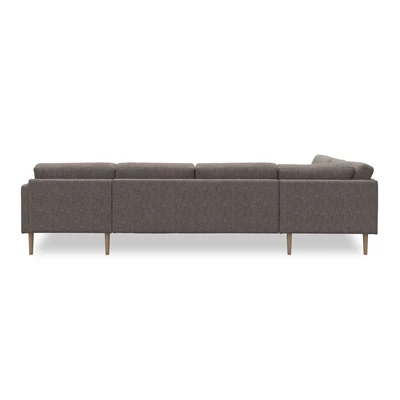 Larvik högervänd hörnsoffa med schäslong