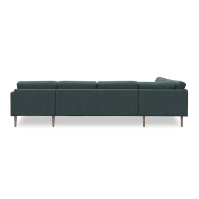 Larvik högervänd hörnsoffa med schäslong