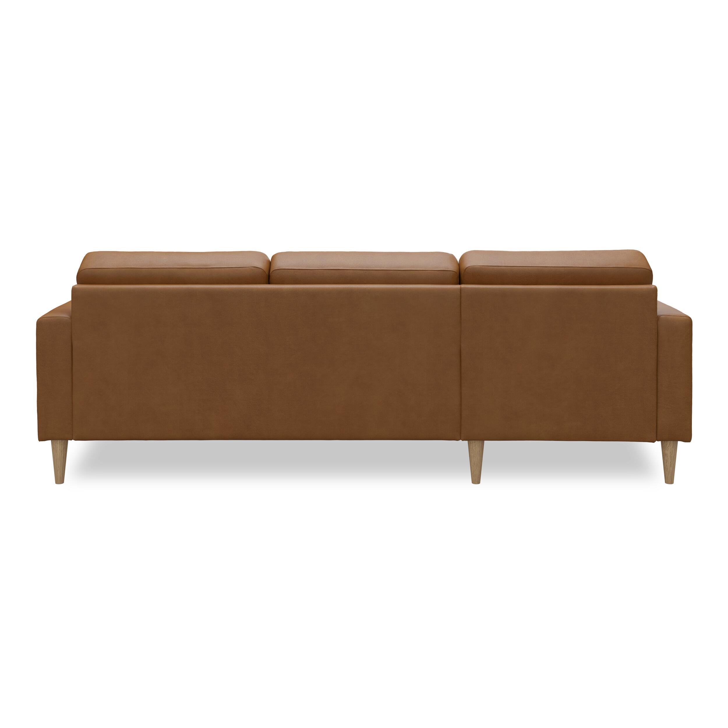 Linea vänstervänd soffa med schäslong 