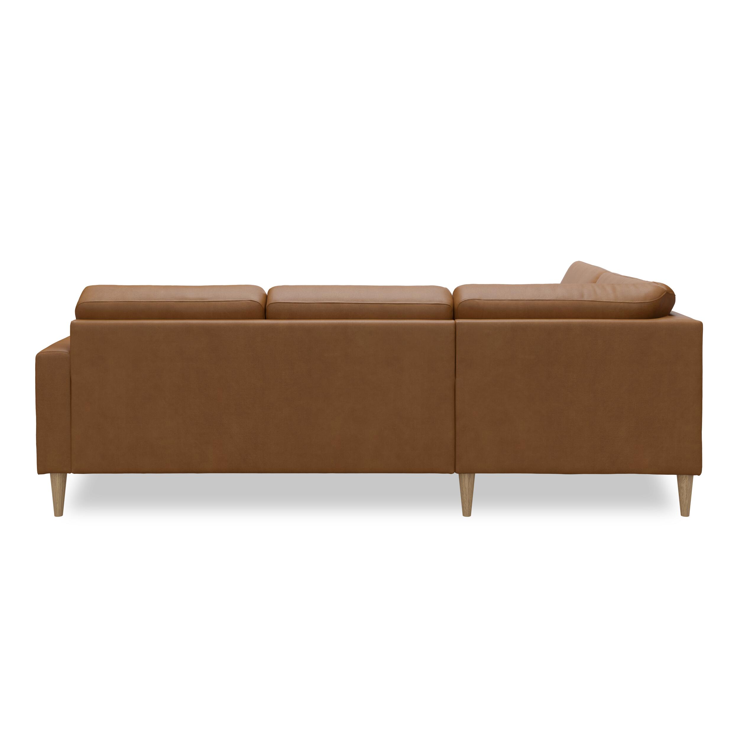 Linea vänstervänd hörnsoffa med puffavslutning 