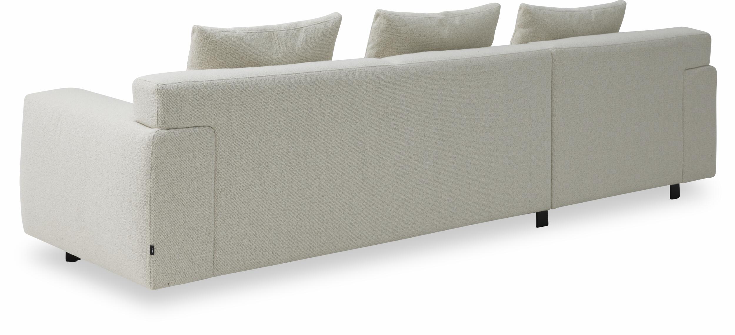 Siena vänstervänd soffa med schäslong 