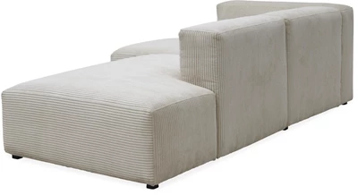 Aimee Soffa med shäslong och puffavslutning